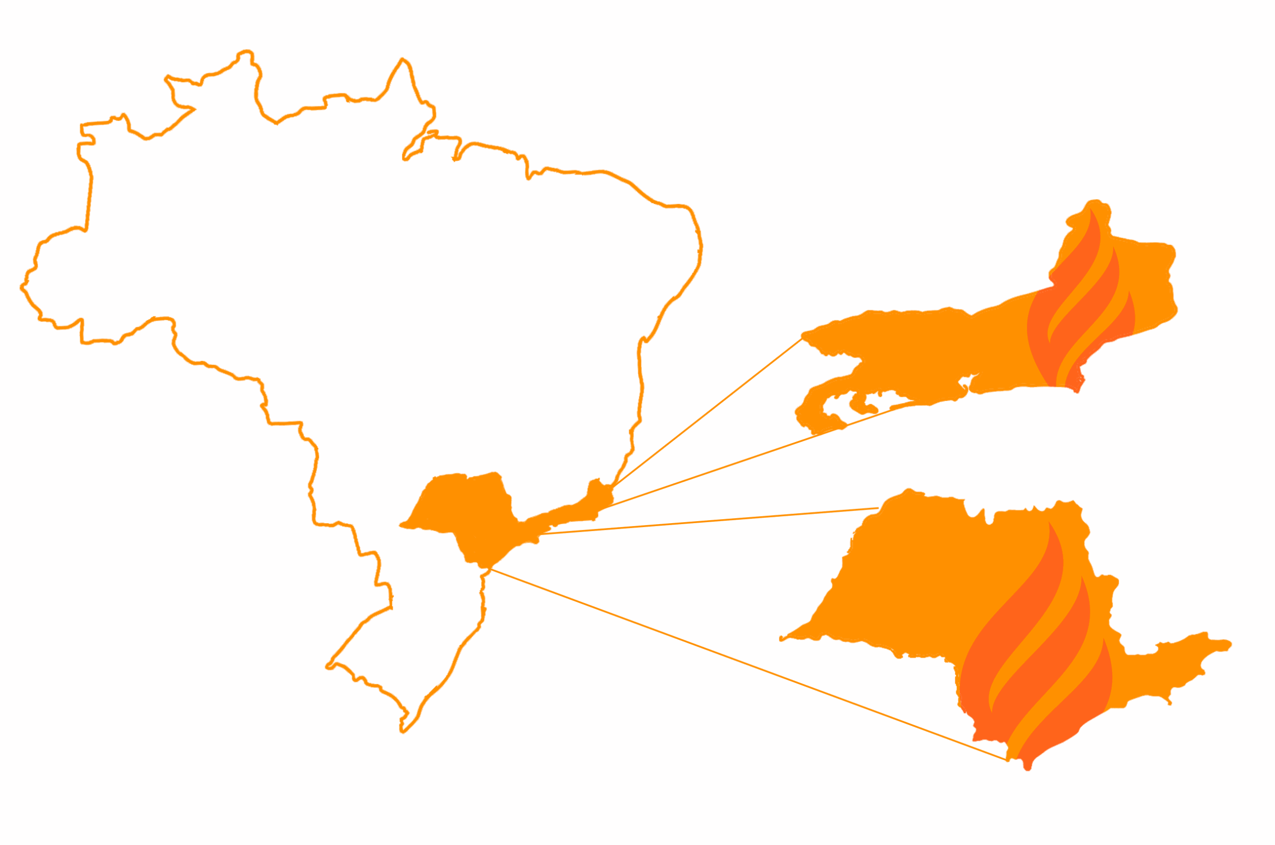 Mapa Brasil_Laranja